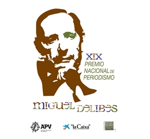 Cartel del XIX Premio Nacional de Periodismo Miguel Delibes