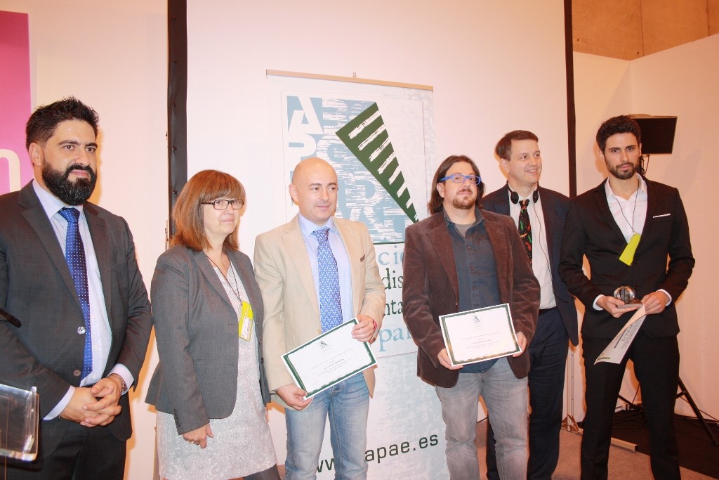 Foto de grupo de los premiados