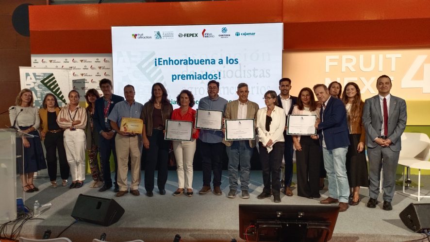 Entregados los diplomas de los XV premios de periodismo agroalimentario de APAE